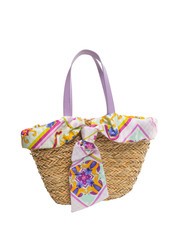 YNOT JAVA Medium straw beach bag - Women’s Bags
