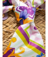 YNOT JAVA Large straw beach bag purple - Women’s Bags - 3