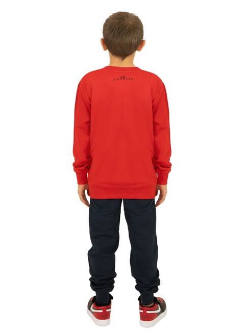 PUFE Sweatshirt and trousers tracksuit red/blue - Children's tracksuits