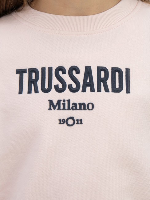 KREBS Sweatshirt and trousers tracksuit pink/navy - Children's tracksuits