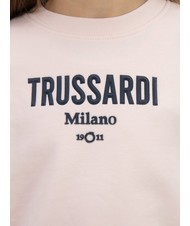 TRUSSARDI KREBS Sweatshirt and trousers tracksuit pink/navy - Children's tracksuits - 2