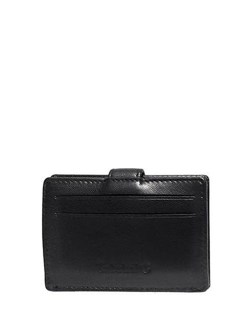 TB Leather card holder black - Men’s Wallets