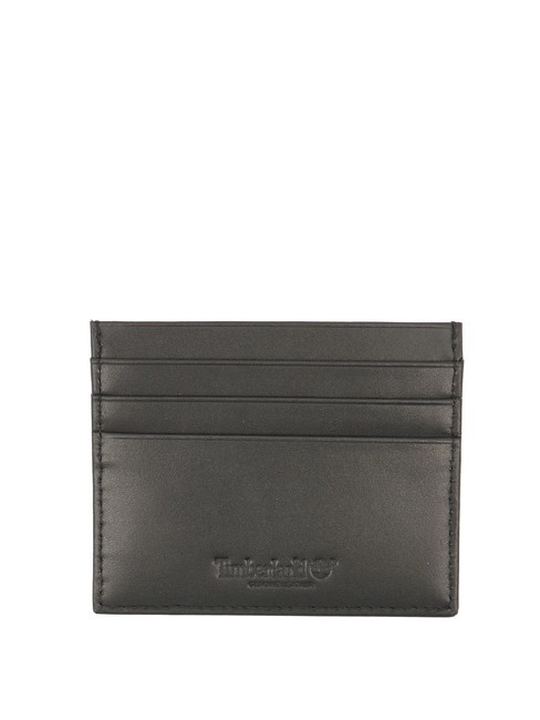 TB Flat leather card holder black - Men’s Wallets