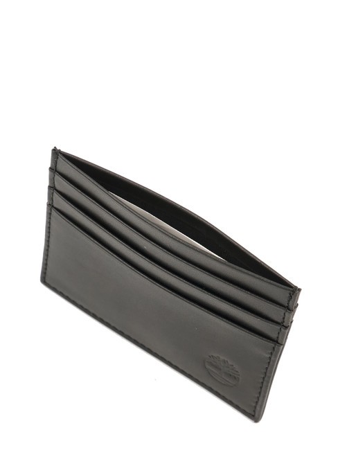 TB Flat leather card holder black - Men’s Wallets