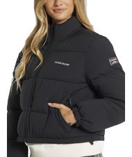 GUESS JEANS CROPPED PUFFER Padded jacket jetbla - Women's down jackets - 2