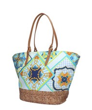 YNOT SICILY Large beach shopping bag blue - Women’s Bags - 2