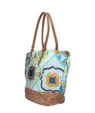 YNOT SICILY Large beach shopping bag blue - Women’s Bags - 3
