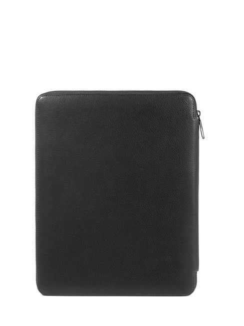 CARL Leather clipboard Black - Tablet holder& Organizer