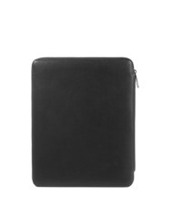 PIQUADRO CARL Leather clipboard Black - Tablet holder& Organizer - 3
