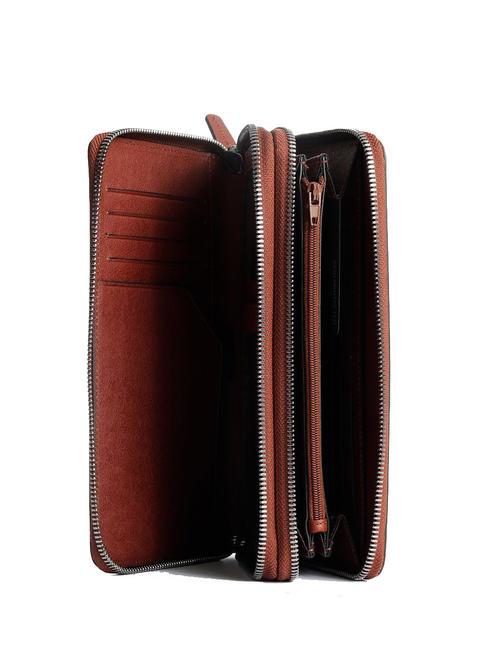 BLACK SQUARE Leather clutch wallet LEATHER - Tablet holder& Organizer