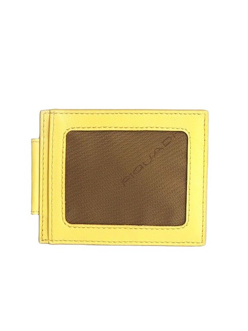 URBAN Leather credit card holder Yellow - Men&rsquo;s Wallets