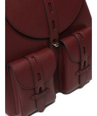 FURLA GARDENIA Keria Print Leather Backpack Red currant - Women&rsquo;s Bags - 4