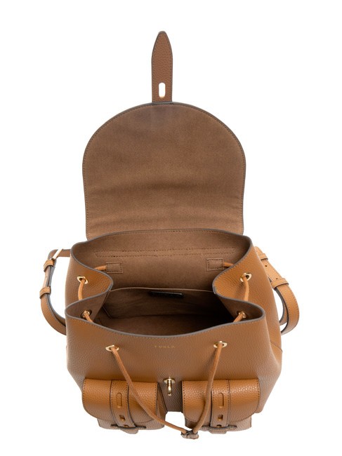 GARDENIA Keria Print Leather Backpack brandy - Women&rsquo;s Bags