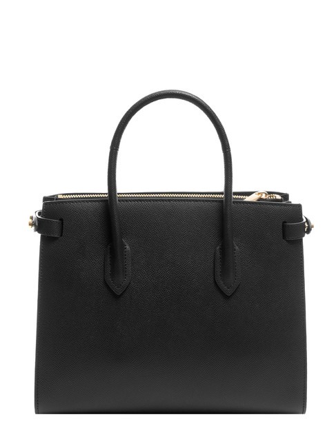 GARDENIA Andromeda print leather handbag Black - Women’s Bags