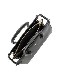 FURLA GARDENIA Andromeda print leather handbag Black - Women’s Bags - 6