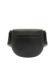 FURLA GLENN Saddle bag in keria print leather Black - Women’s Bags - 4