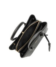 FURLA TESSA Andromeda Print Leather Tote Bag Black - Women’s Bags - 6