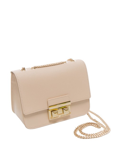 BELLA  Mini shoulder bag, in leather ballerina - Women’s Bags