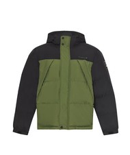 TIMBERLAND PUFFET Water repellent down jacket black/black forest green - Men's down jackets - 4