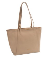 COCCINELLE CHER Hammered leather shopping bag - Women’s Bags