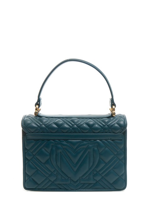 QUILTED Briefcase bag with shoulder strap emerald - Women&rsquo;s Bags