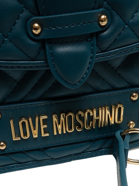 QUILTED Briefcase bag with shoulder strap emerald - Women&rsquo;s Bags