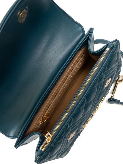 QUILTED Briefcase bag with shoulder strap emerald - Women&rsquo;s Bags