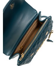 LOVE MOSCHINO QUILTED Briefcase bag with shoulder strap emerald - Women&rsquo;s Bags - 5