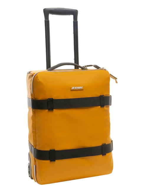 BLOSSAC  Waterproof Hand Luggage Trolley yellow inca/black pure - Hand luggage