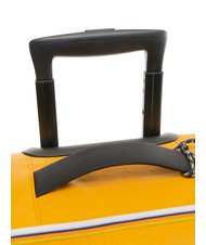 KWAY BLOSSAC  Waterproof Hand Luggage Trolley yellow inca/black pure - Hand luggage - 6