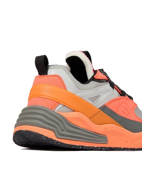 CORNER 2.0 SPECIALE 2 Sneakers in recycled fabric orange2 - Men’s shoes