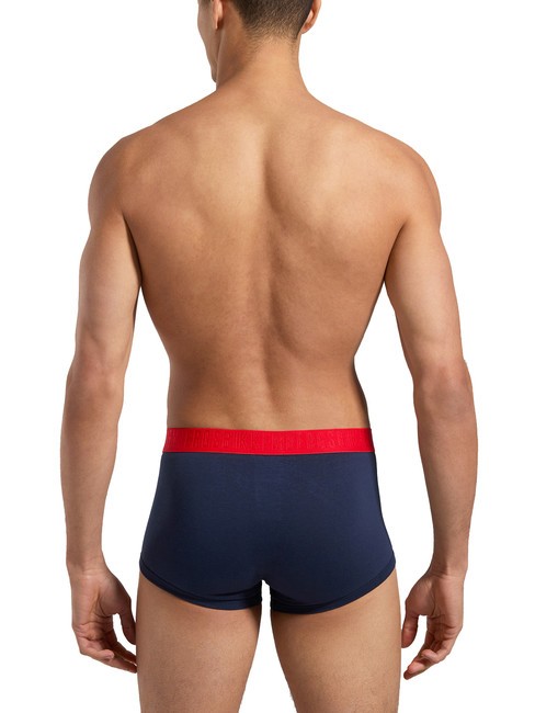 FASHION BICOLOR Set of 3 boxers white navy black - Men's briefs