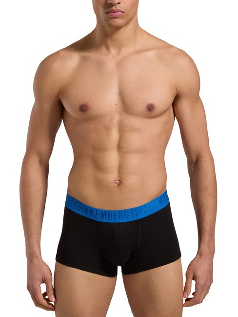 FASHION BICOLOR Set of 3 boxers white navy black - Men's briefs