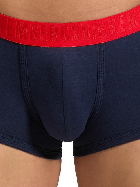 FASHION BICOLOR Set of 3 boxers white navy black - Men's briefs