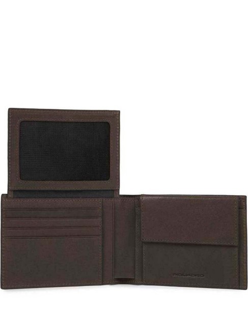 wallet BLACK SQUARE, in leather MORO - Men&rsquo;s Wallets