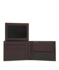 PIQUADRO wallet BLACK SQUARE, in leather MORO - Men&rsquo;s Wallets - 2