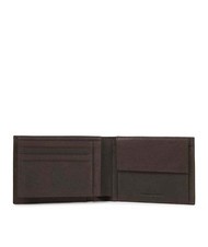 PIQUADRO wallet BLACK SQUARE, in leather MORO - Men&rsquo;s Wallets - 3