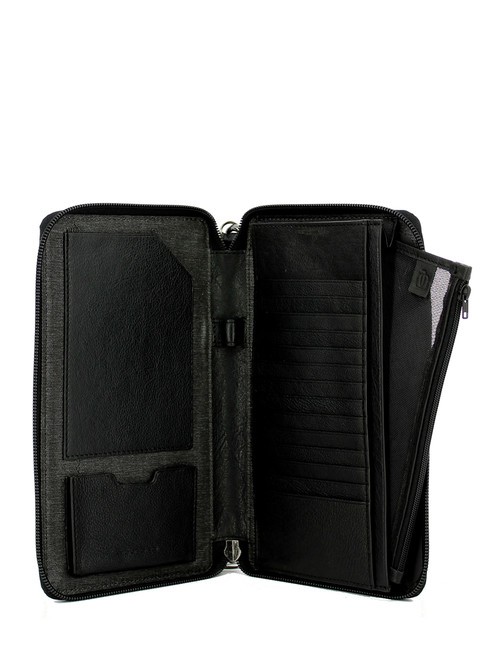 BLACK SQUARE Travel Document Holder Black - Men&rsquo;s Wallets