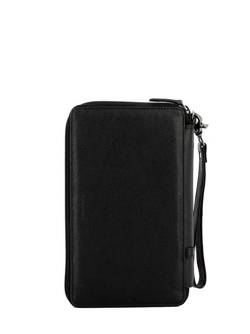 BLACK SQUARE Travel Document Holder Black - Men&rsquo;s Wallets