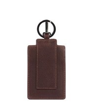 PIQUADRO CARL Leather Keychain MORO - Key holders - 2