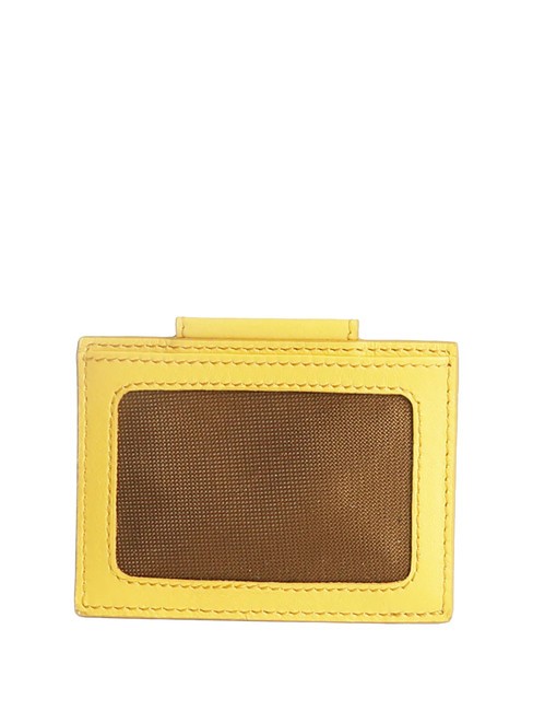 URBAN  Leather card holder Yellow - Men&rsquo;s Wallets