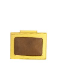 PIQUADRO URBAN  Leather card holder Yellow - Men&rsquo;s Wallets - 2