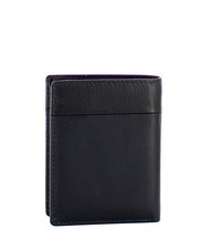 PIQUADRO URBAN  Vertical leather wallet blue - Men&rsquo;s Wallets - 3