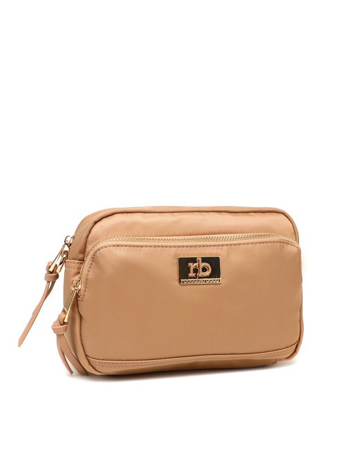 GLORIA Small shoulder bag with pocket beige - Women’s Bags