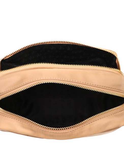 GLORIA Small shoulder bag with pocket beige - Women’s Bags