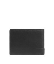 PIQUADRO CARL Leather wallet with coin purse Black - Men&rsquo;s Wallets - 3