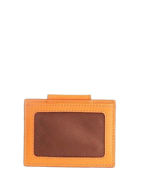 URBAN  Leather card holder ORANGE - Men’s Wallets