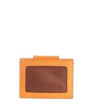 PIQUADRO URBAN  Leather card holder ORANGE - Men’s Wallets - 2