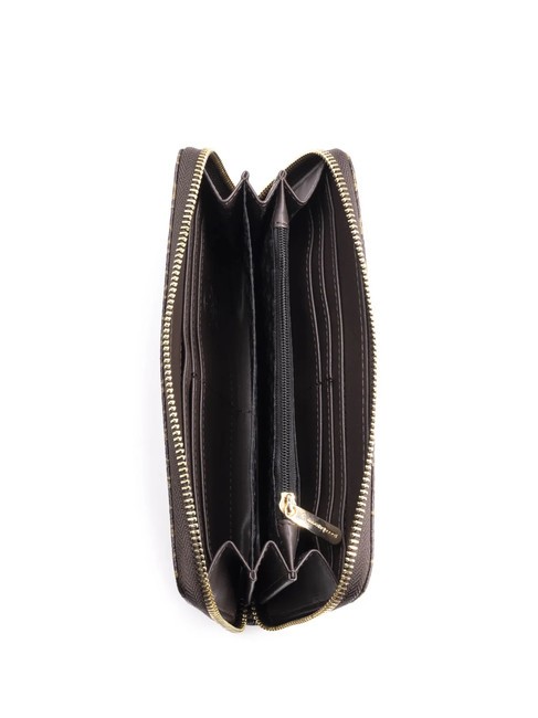 DEVA Large zip around wallet chocolate - Women&rsquo;s Wallets