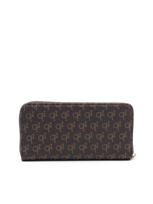 DEVA Large zip around wallet chocolate - Women&rsquo;s Wallets